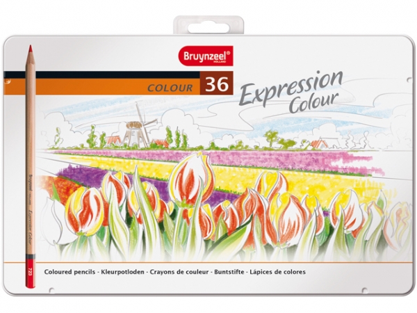 Expression Tin 36 Coloured Pencils 7705M36